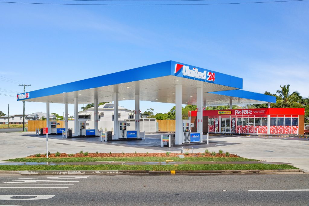 United Petroleum Service Station, Rockhampton - Adams + Sparkes Town ...